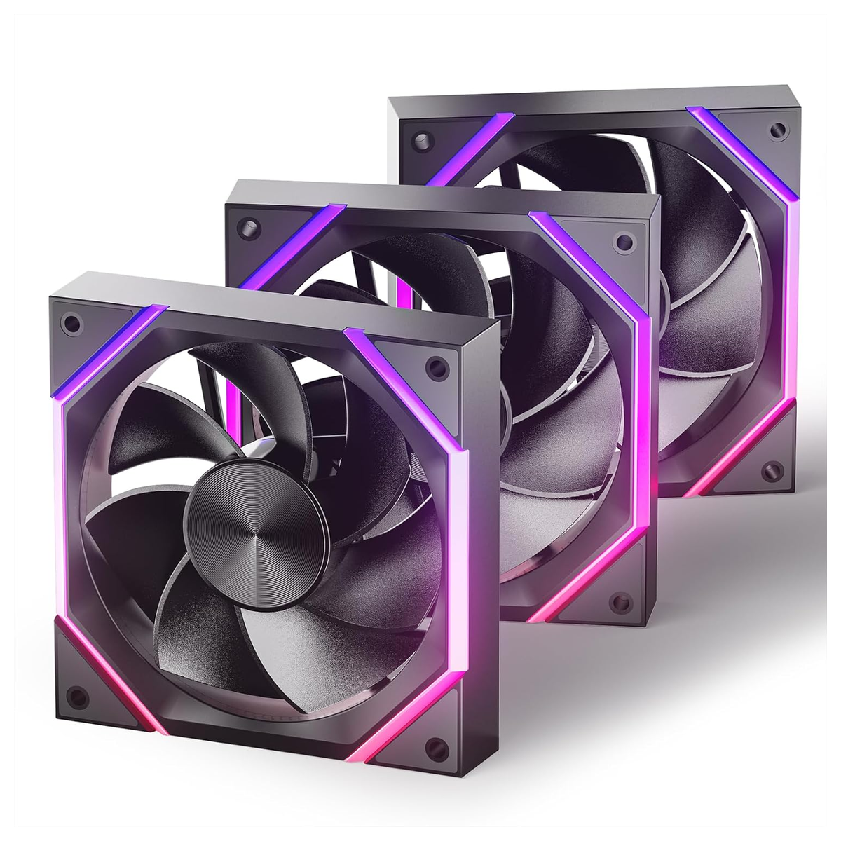 AsiaHorse Nyota 120mm - Triple Fans - Forward