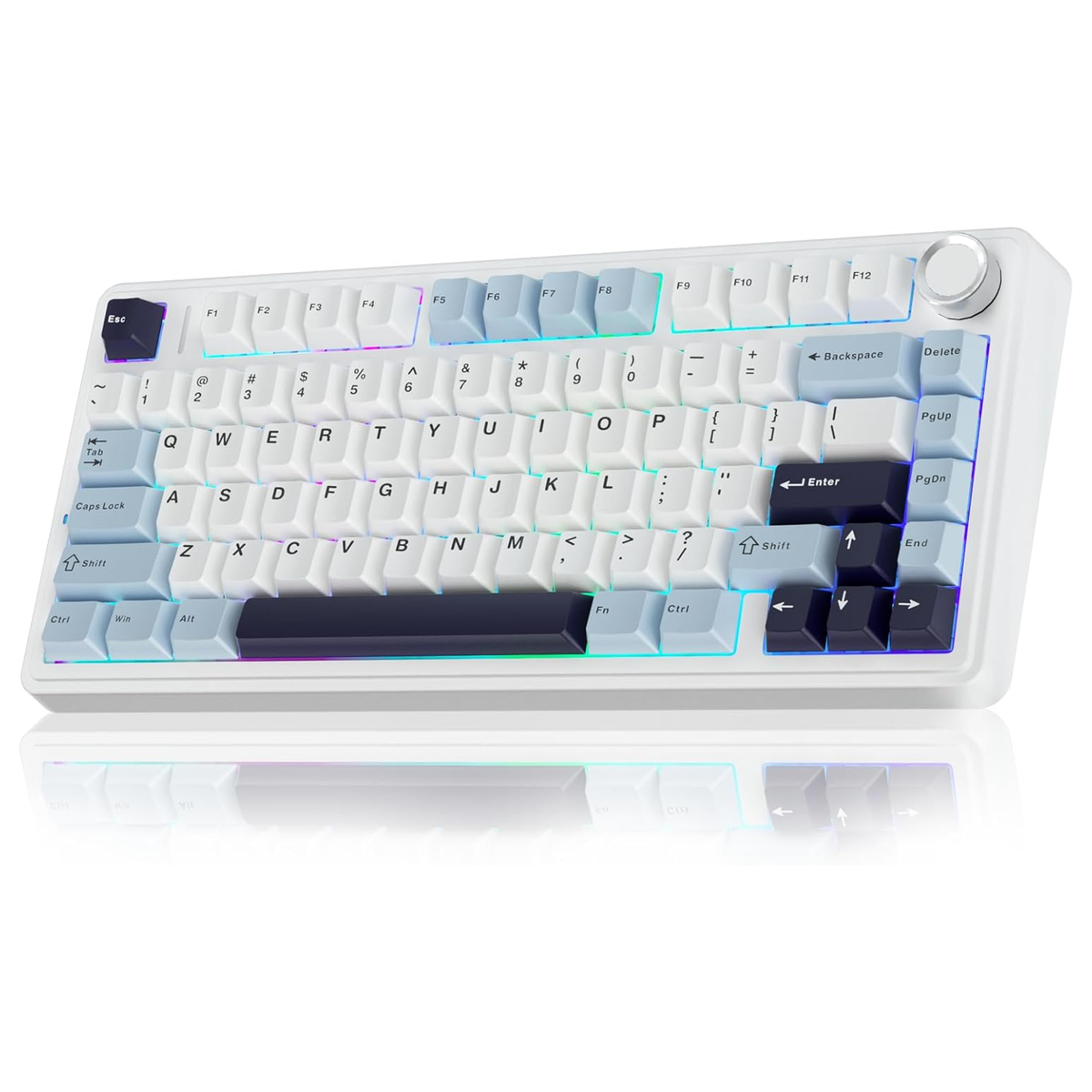 EPOMAKER x Aula F75 Wireless Mechanical Gaming Keyboard - Glacial Blue